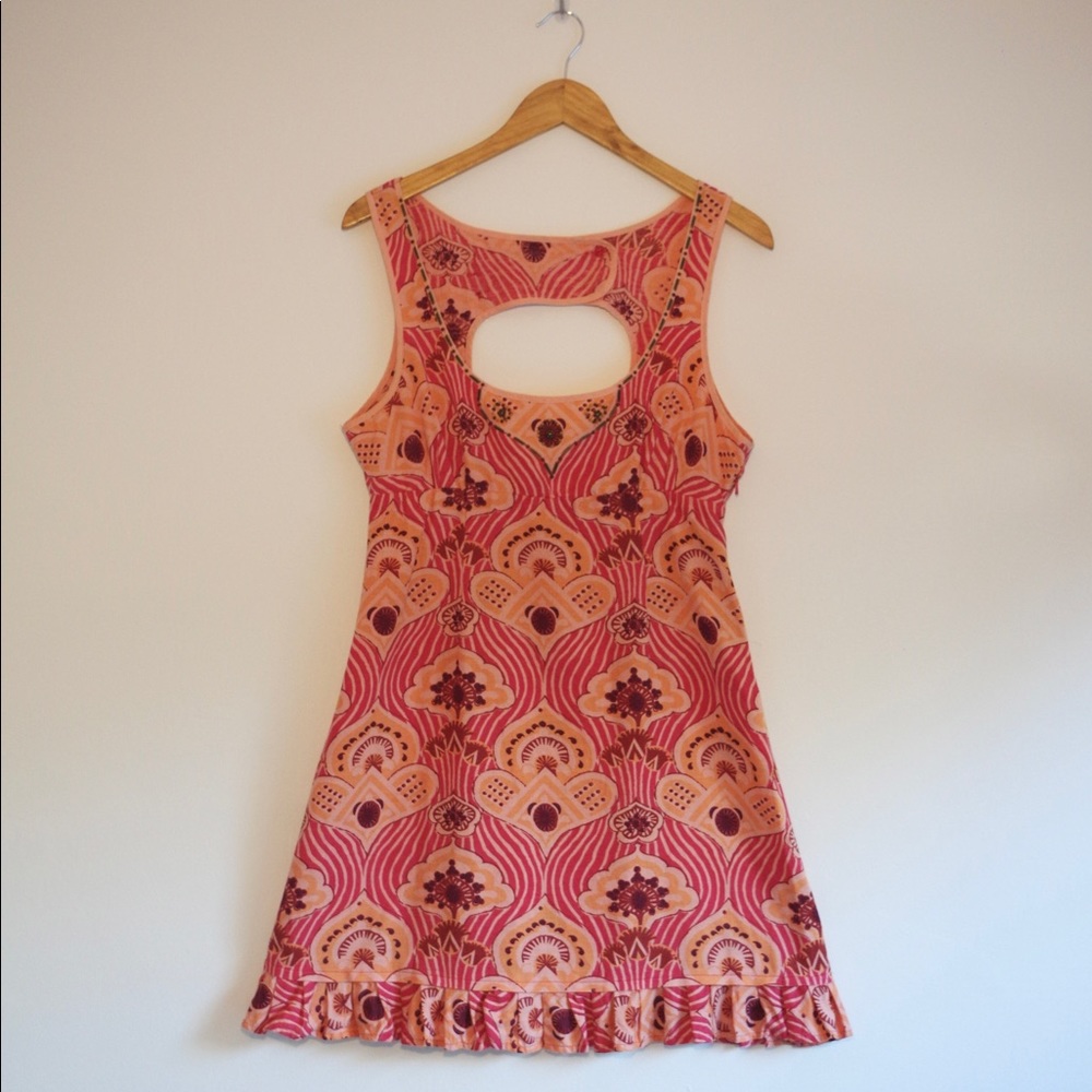 Free People linen dress.
